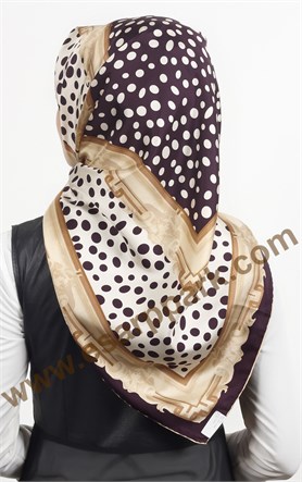 İndirimli İthal İpek Eşarp 1504-5