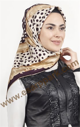 İndirimli İthal İpek Eşarp 1504-5