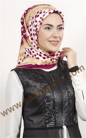 İndirimli İthal İpek Eşarp 1504-6
