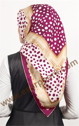 İndirimli İthal İpek Eşarp 1504-6