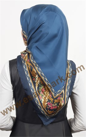 İndirimli İthal İpek Eşarp 1507-7