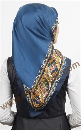 İndirimli İthal İpek Eşarp 1507-7