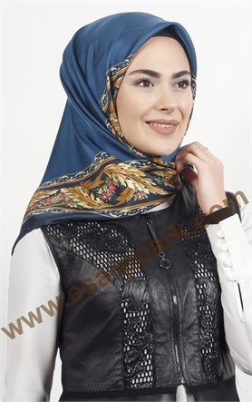 İndirimli İthal İpek Eşarp 1507-7