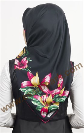 İndirimli İthal İpek Eşarp 1512-1