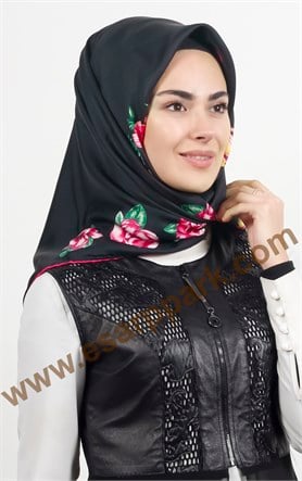 İndirimli İthal İpek Eşarp 1512-1