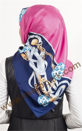 İndirimli İthal İpek Eşarp 1519-1