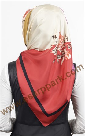 İndirimli İthal İpek Eşarp 1542-3