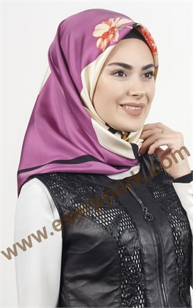 İndirimli İthal İpek Eşarp 1542-3