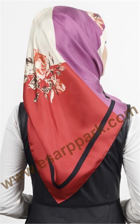 İndirimli İthal İpek Eşarp 1542-3