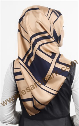 İndirimli İthal İpek Eşarp 1551-1