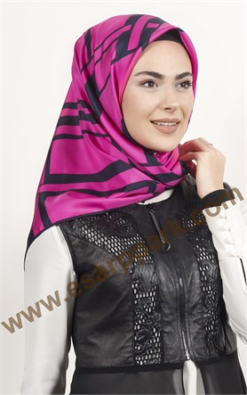 İndirimli İthal İpek Eşarp 1551-6