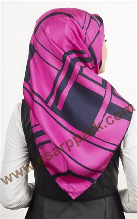 İndirimli İthal İpek Eşarp 1551-6