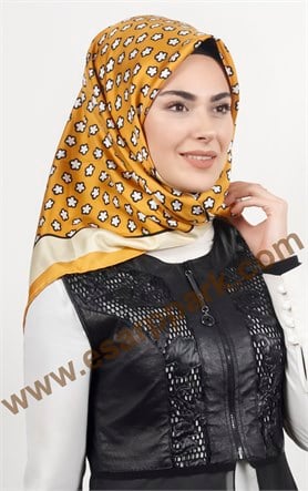 İndirimli İthal İpek Eşarp 1552-2