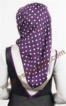 İndirimli İthal İpek Eşarp 1552-6