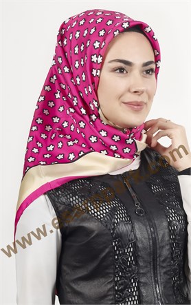 İndirimli İthal İpek Eşarp 1552-7