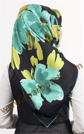 İndirimli İthal İpek Eşarp 1554-1