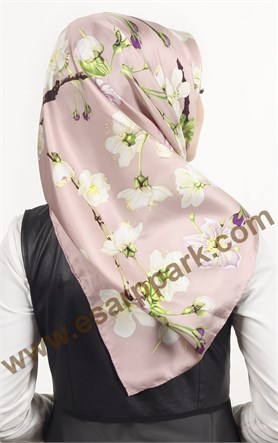 İndirimli İthal İpek Eşarp 1559-3