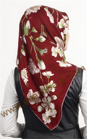 İndirimli İthal İpek Eşarp 1559-4