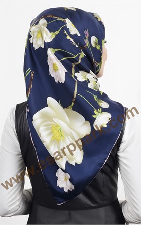 İndirimli İthal İpek Eşarp 1559-5