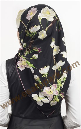 İndirimli İthal İpek Eşarp 1559-7