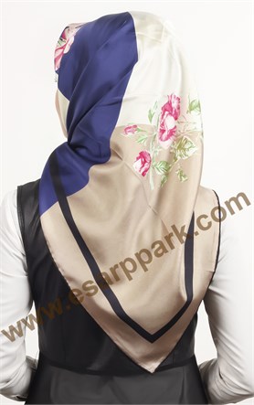 İndirimli İthal İpek Eşarp 1561-3