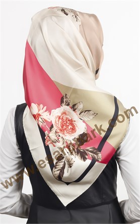 İndirimli İthal İpek Eşarp 1561-5