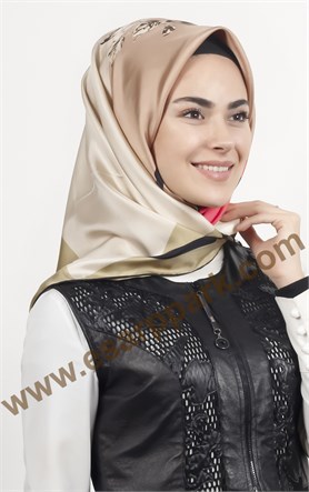 İndirimli İthal İpek Eşarp 1561-5