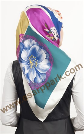 İndirimli İthal İpek Eşarp 1562-2