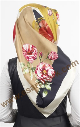 İndirimli İthal İpek Eşarp 1562-5