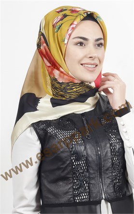 İndirimli İthal İpek Eşarp 1562-5