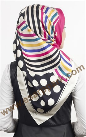 İndirimli İthal İpek Eşarp 1563-2