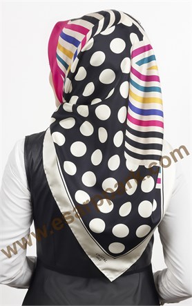 İndirimli İthal İpek Eşarp 1563-2