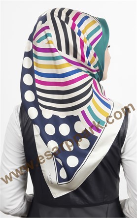 İndirimli İthal İpek Eşarp 1563-3