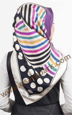 İndirimli İthal İpek Eşarp 1563-4