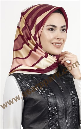 İndirimli İthal İpek Eşarp 1565-3
