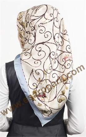 İndirimli İthal İpek Eşarp 1566-1