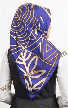 İndirimli İthal İpek Eşarp 1567-3