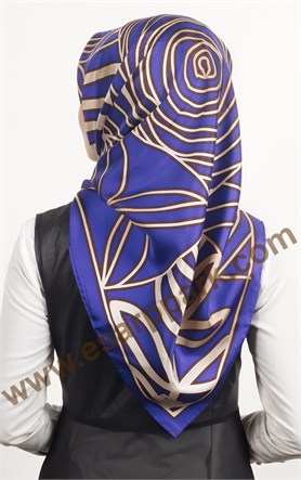 İndirimli İthal İpek Eşarp 1567-3