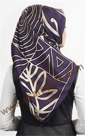 İndirimli İthal İpek Eşarp 1567-5