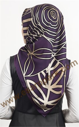 İndirimli İthal İpek Eşarp 1567-5