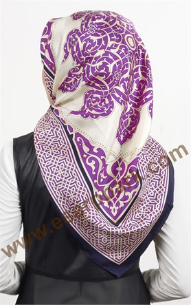 İndirimli İthal İpek Eşarp 1570-4