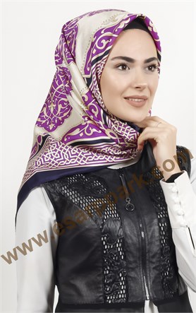 İndirimli İthal İpek Eşarp 1570-4