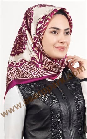 İndirimli İthal İpek Eşarp 1570-7
