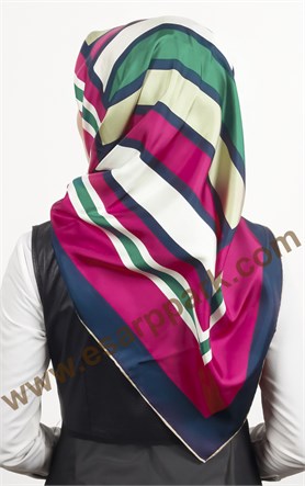 İndirimli İthal İpek Eşarp 1571-3