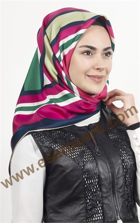 İndirimli İthal İpek Eşarp 1571-3