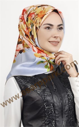 İndirimli İthal İpek Eşarp 1572-2