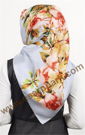 İndirimli İthal İpek Eşarp 1572-2