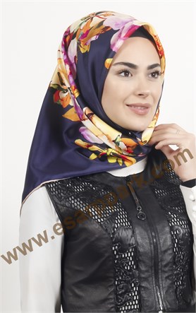 İndirimli İthal İpek Eşarp 1572-3