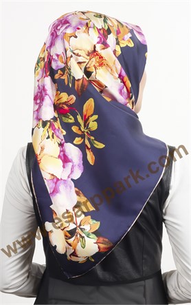 İndirimli İthal İpek Eşarp 1572-3