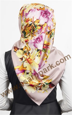 İndirimli İthal İpek Eşarp 1572-4